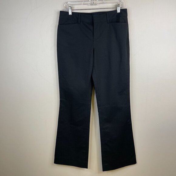 Ralph Lauren Pants - Ralph Lauren Women Boot Cut Career Pants Size 8 Black Work Dress Classic Stretch